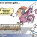 Sale el primer gallo: Marcelo Ebrard y el camino al 2027 | Cartón de Carbajal.,
