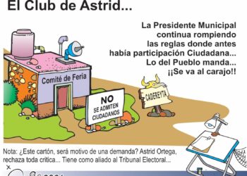 El Club de Astrid: Cartón Político sobre Cadereyta