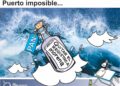 Caricatura Política: Puerto Imposible – El PAN y el registro de MORENA.