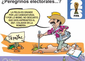 ¿Peregrinos electorales rumbo a las elecciones de 2027?