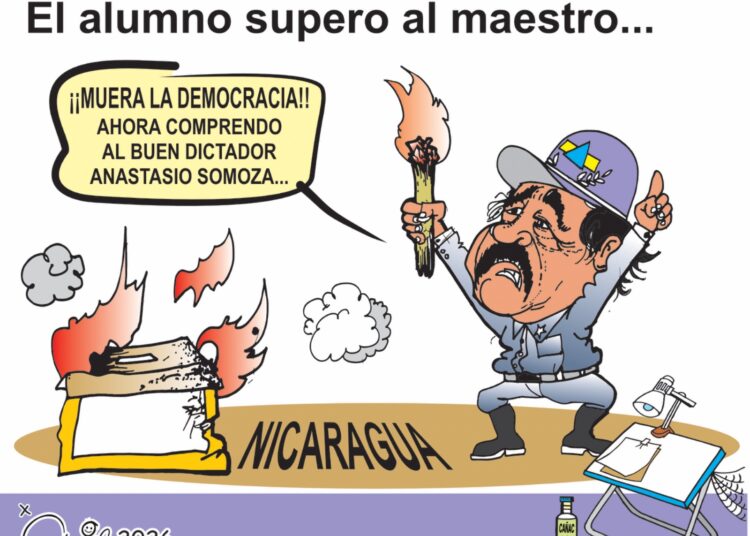 El alumno superó al maestro en Nicaragua.