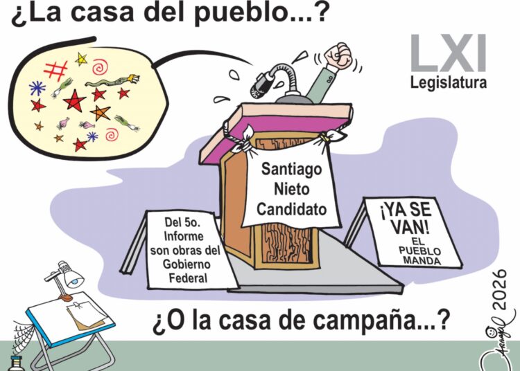¿La casa del pueblo o de campaña? El papel de Santiago Nieto en la LXI Legislatura.